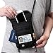 Defway Travel Wallet RFID Blocking Hidden Money Pouch & Neck Passport Holder