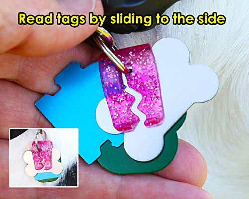SilenTags Pet Tag Silencer Clip It On, Jingle's Gone! -Pink