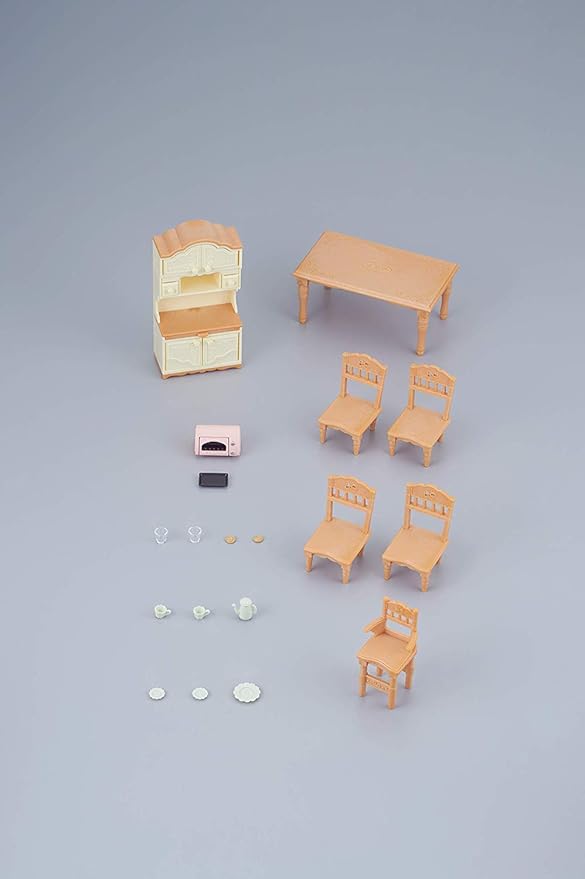 Sylvanian Families 5340 Dining Room Set Multicolor Amazon Co Uk Toys Games