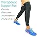 Vive Leg Sleeves (Pair) - Full Compression Knee Wraps, Thigh Calf Support For Running, Basketball, Crossfit, Weight Lifting Sports - Knee Wrap Improves Circulation, Helps Arthritis - Men and Women