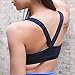 YOKGO Women Sports Bra Seamless for Work Out Middle Support Yoga
