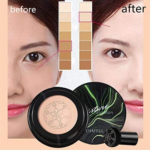 New Mushroom Air Cushion BB Cream Moisturizing Concealer Makeup Base Primer BB Cream,Anti-Aging Cream,Improve Skin,Remove Blackhead Cream (01#)