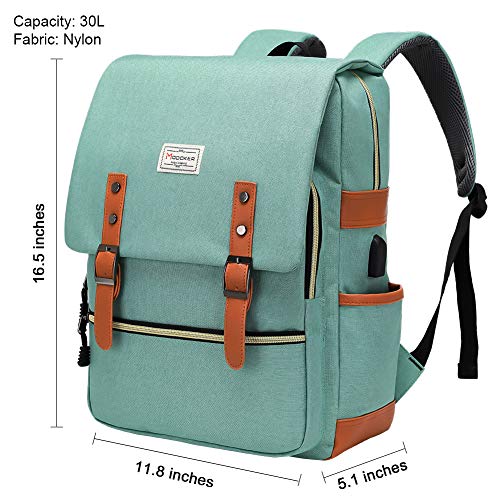 Ripley - MODOKER MOCHILA PARA ORDENADOR PORTÁTIL VINTAGE PARA MUJERES Y  HOMBRES MOCHILA ESCOLAR