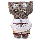 Fugglers, Funny Ugly Monster, 9 Inch Gnawing Terror (Gray) Plush Creature with Teeth, for Ages 4 and Up