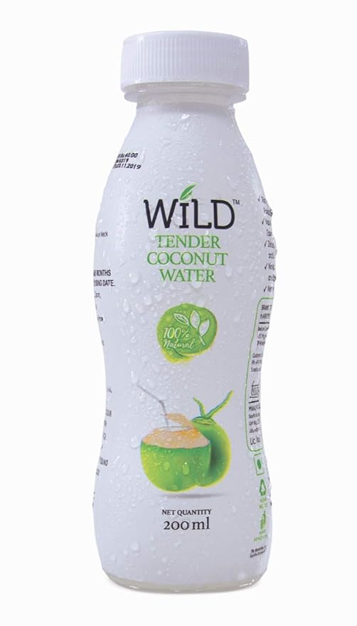 Wild Water Tender Coconut Water, 6 X 200 ml Amazon.in Grocery