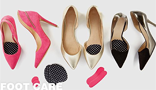 Hollywood Fashion Secrets Shoe Comfort Kit includes Ball-of- Foot Cushions, Heel Liners, and Pressure Spots