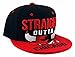 Greatest 23 Chicago New Straight Outta Bulls Colors Black Red Era Snapback Hat Cap