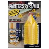 4-PACK - Painter's Pyramid Stands, Yellow