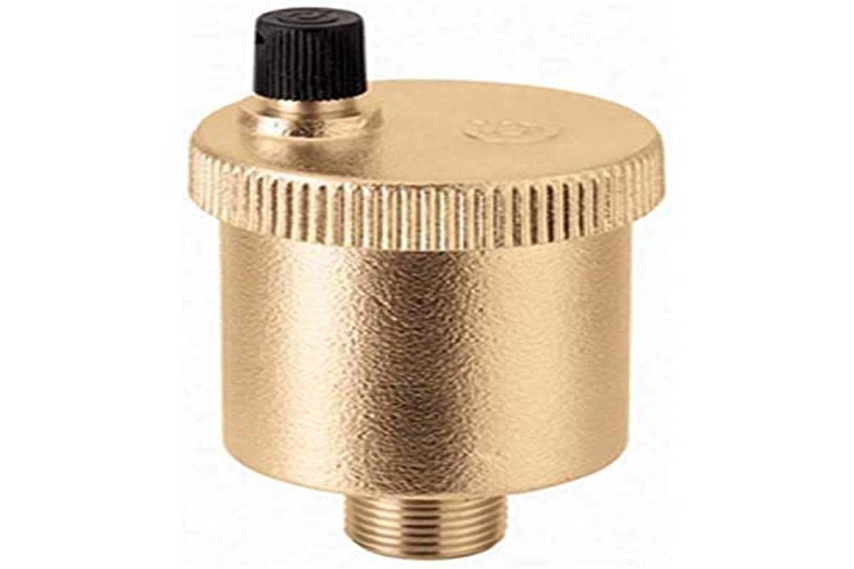 Caleffi 5020 Minical – Mini Medium Capacity Brass Bleeder 1/2 Inch