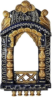 Lalhaveli Elegant Handmade Wall Decor Indian Wooden Jharokha 16 X 9 Inches Buy Online At Best Price In Uae Amazon Ae