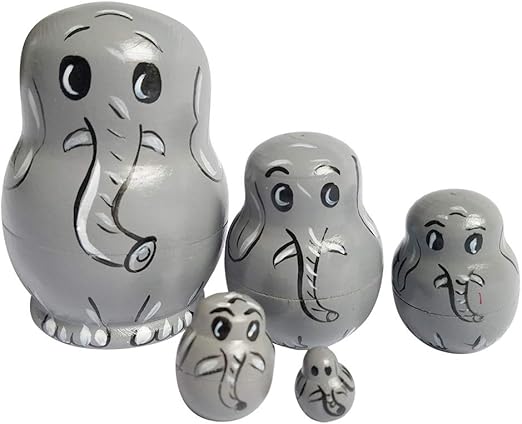 elephant nesting dolls