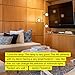 Brightech Tree Floor Lamp for Living Rooms & Offices, Dimmable Standing Lamp for Bedroom Reading, LED Spotlight Floor Lamp, Tall Lamp with Adjustable Panels for Minimal Space Use - Antique Brass