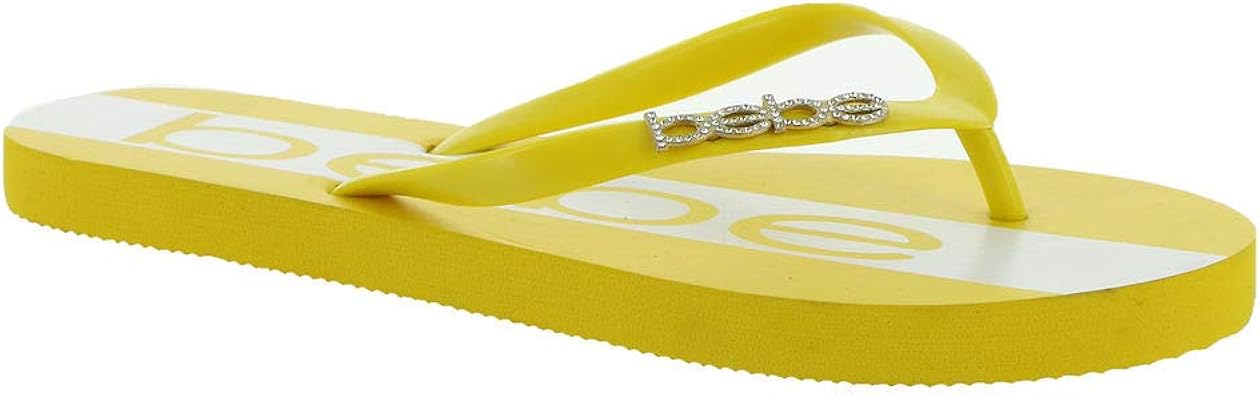 bebe flip flops amazon