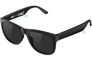 XO SIMPLE IS BEAUTY Bluetooth Glasses for Women & Men, Smart Audio Sunglasses for Men with Built-in Speakers, UV400 Protection, Wireless Music & Calls, Lightweight Frame, Touch Control Compatible with iOS/Android