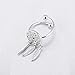 Susenstone®2PCS Dreamcatcher Rings Feather Charm Pendant