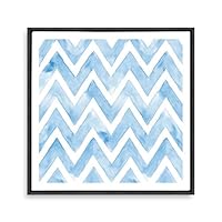 Framed Canvas Wall Art Geometric Figure Canvas Prints Home Artwork Decoration for Living Room,Bedroom - 16x16 inches