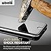 [3-PACK] Ubelli for iPhone 8 Plus / 7 Plus / 6 Plus [Tempered Glass] Screen Protector 0.3mm Ultra Thin 9H Hardness 2.5D Round Edge with Lifetime Replacement Guarantee