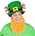 BigMouth Inc Lucky Leprechaun Drinking Hat, Novelty Drink Guzzler Hat with Straw