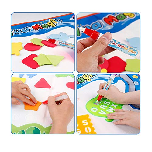 Stockyfy Aqua Magic Mat Water Doodle Mat Water Drawing Play Mat Size 29