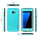Merit Waterproof Case for S7 Edge, Underwater Dust-Proof, Snow-Proof, Shock-Proof, Waterproof Case for S7 Edge (Blue)