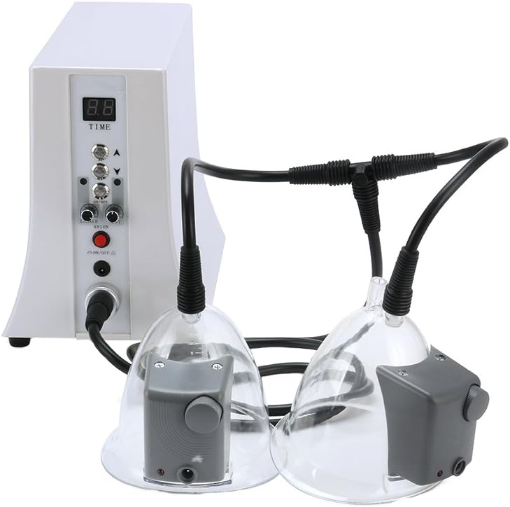 Pettyios Enlargement Female Breast Cup/Pump Breast Enhancer Machine/Electric Vacuum Therapy Pump Suction Enlarger.