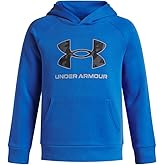 Under Armour boys Rival Fleece Big Logo Print Fill Hoodie