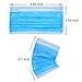 FWPP 4 Layer Individually Wrapped Disposable Face Masks 50 pcs Blue Earloop