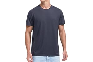 Woolinkin Merino Wool Coolmax Blend T Shirt - Men’s Durable Short Sleeve Wool Base Layer - 150 Lightweight