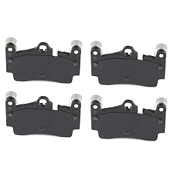cciyu D978 Rear Semi-Metallic Disc Brake Pads Kit