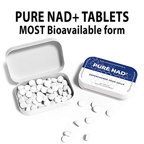 Alivebynature Pure NAD Certified Strength and Purity 60 tabs, 125 each