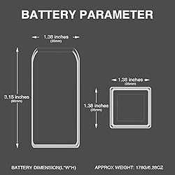 RACEPOW 1550mAh 14.8V 100C 4S Lipo Battery Pack