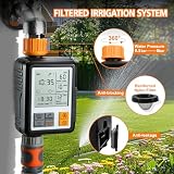 SOGUYI Garden Hose Timer, Auto Watering System, IP65 Waterproof view 5