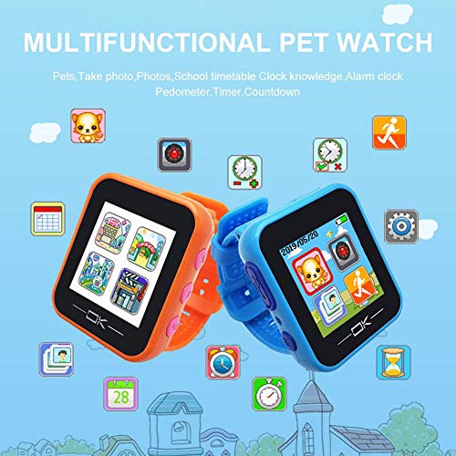 Kid's Electronic Game Watch with Pet Game, Children's Smartwatch with Health Assistant, Camera, Pedometer, Alarm Clock, 1.5 Inch Color Screen, 6 Years Old + - Thumbnail 2
