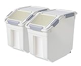 CITY BABY 2 Pack Airtight Flour Storage Container