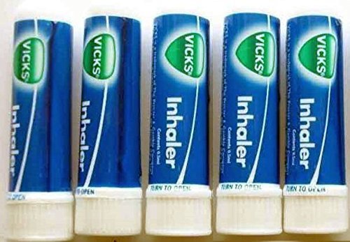 Inhaler for Quick Relief From Blocked Nose 0.5ml By Vicks ( Pack of 5) - //coolthings.us