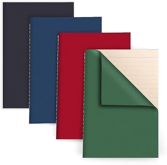 Amazon A5 Travel Journal Set 4 Pack AHGXG 5x8 College Ruled 