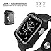 Compatible with iWatch Case 40mm Series 6/5/4/SE, Rugged Shockproof Protective Bumper Cover [NO Screen Protector]