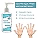 Hand Sanitizer, Refreshing Gel, 2pcs Pump Bottle,Alcohol-Free Bacteriostatic Gel,Disposable Hand Sanitizer Gel,Disinfection Sterilization Liquid Portable No-wash 60ml for Friend