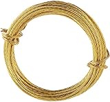 Merriway Brass Number 2 Picture Wire BH04070 3 Metre 1.1 mm Breakweight 11 kg view 5