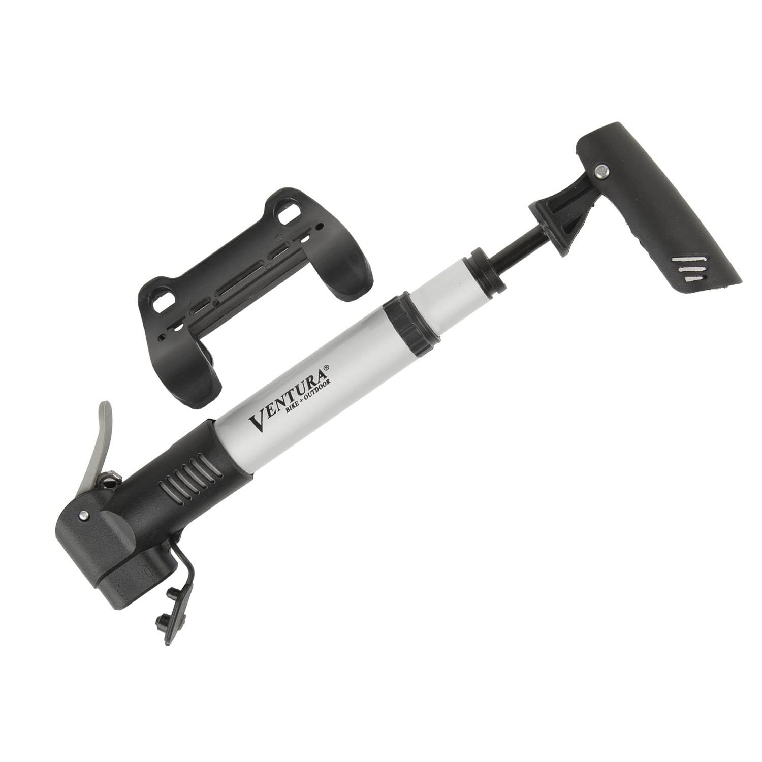 Ventura Double Head Pump - Silver