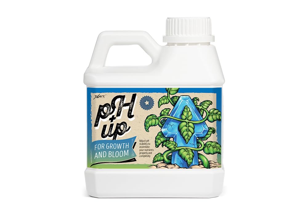 Xpert Nutrients pH Up (1L) | Raises pH Levels for Growth and Bloom Phase | For All Types of Substrates | For AllTypes of Cultures