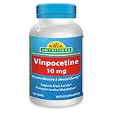 Vinpocetine 10 mg 180 Vcaps by Nova Nutritions
