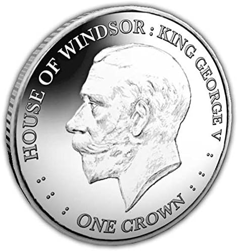 Falkland Islands 2017 House of Windsor King George V UNC. CuNi Coin