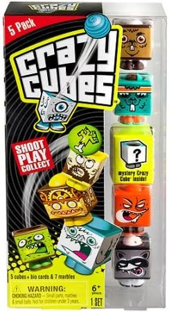 Crazy Cubes, Forest Theme, Set of 5