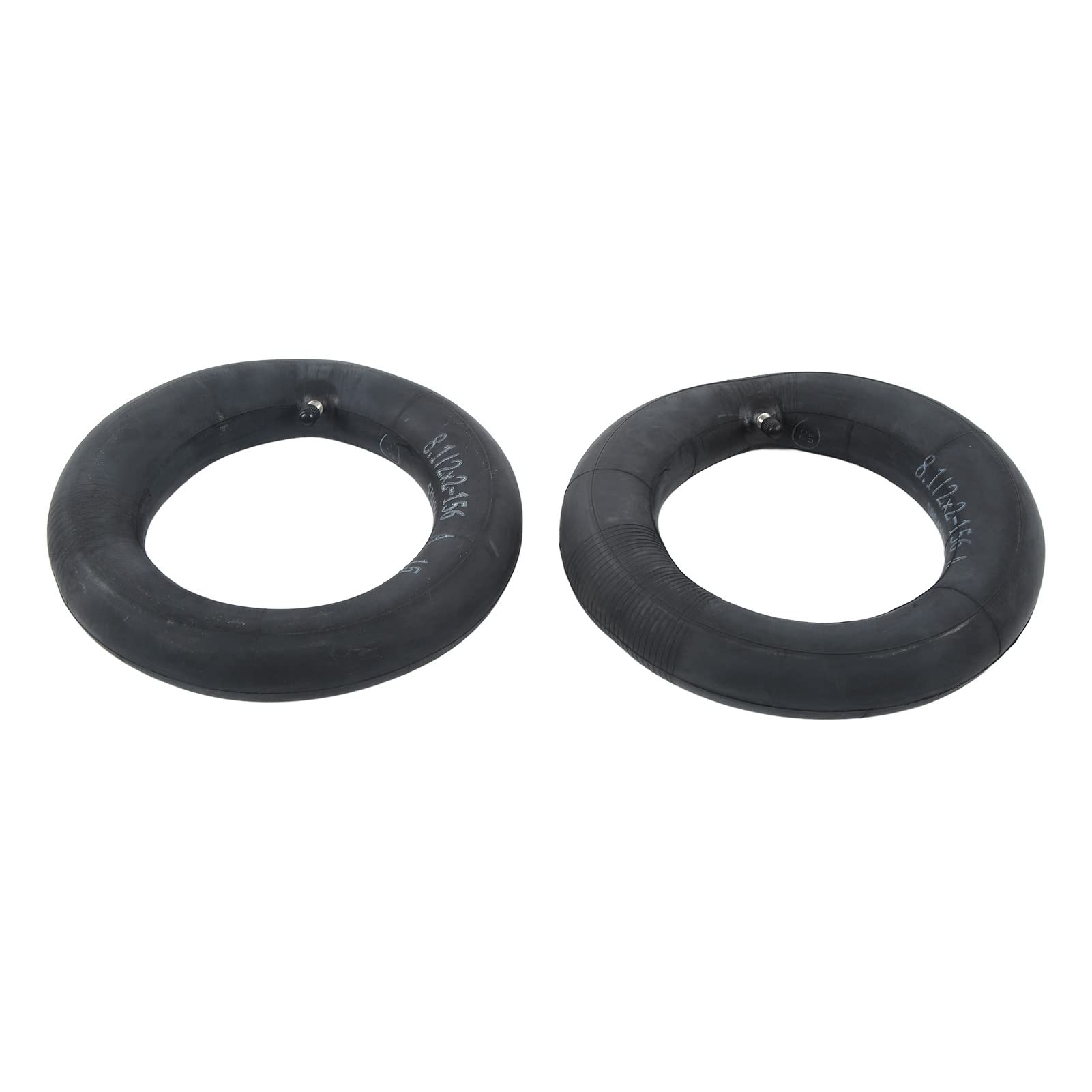 Kuuleyn Inflated Inner Tubes, Electric Scooter Inner Tube, 2pcs 8.5in Rubber Inner Tube Front Rear Wheel Tear Resistant for Xiaomi M365 Scooter Tires 8 1/2x2