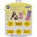Wilton Peeps Bunny and Chick 12 Cavity Silicone Pan Mold