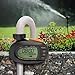 TACKLIFE Digital Water Timer, Solar Panels, Irrigation Sprinkler Controller, Precise Control of Water Volume, LCD Display Screen, Single-Valve, Super Easy to Set up and Program - HXGWT2A