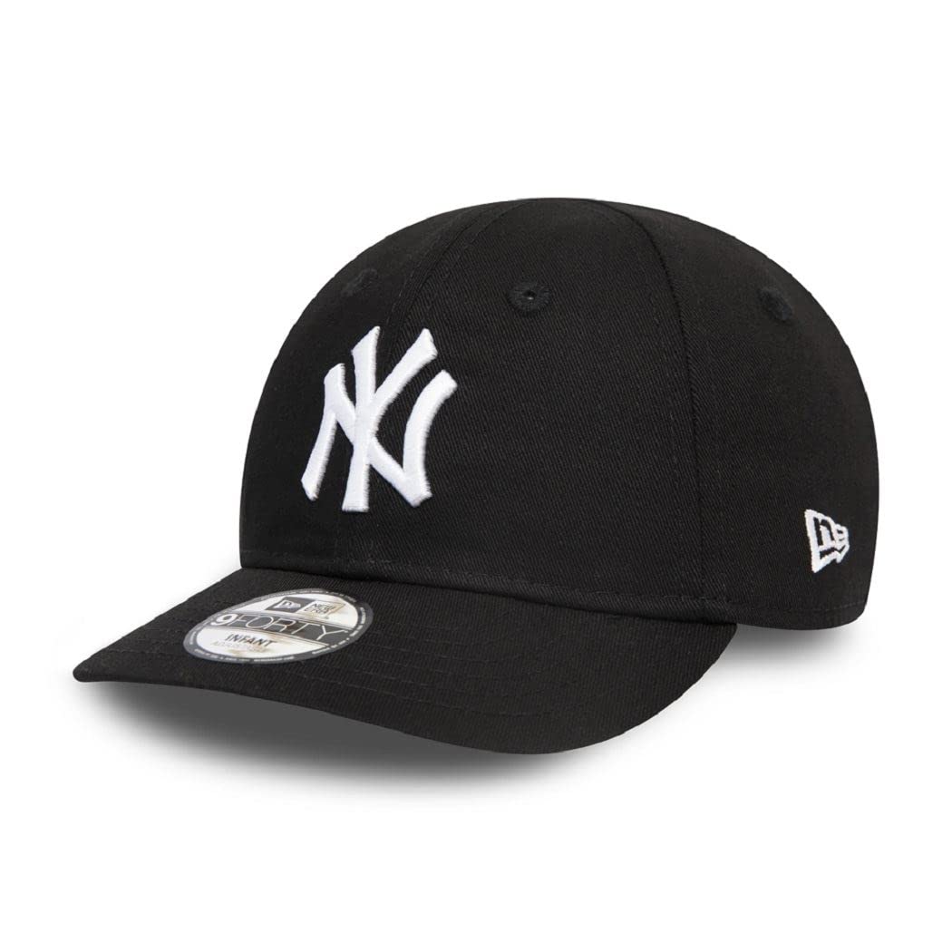 New Era Baby Boys 9forty New York Yankees Kappe Children s cap, 940Infant-Yankees-Black-#28492, One Size UK