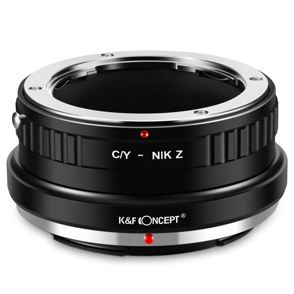 K&F CONCEPT Lens Mount Adapter Compatible with Contax/Yashica Mount Lens to Nikon Z Mount Camera Body