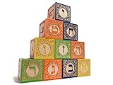 Uncle Goose Hebrew Blocks - Made in USA